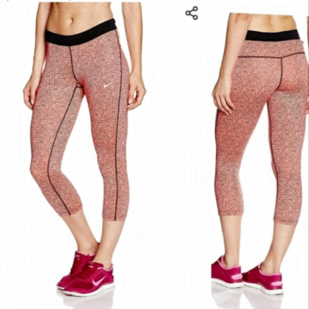 NIKE dry fit aop relay crop running tights